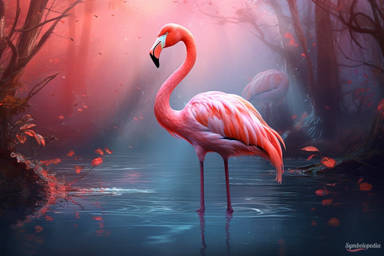 flamingo-symbolism-meaning-symbolopedia