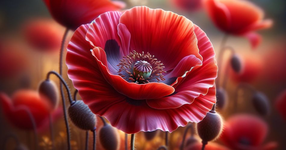 Poppy Flower Symbolism Meaning Symbolopedia   Poppy Flower Symbolism Meaning 