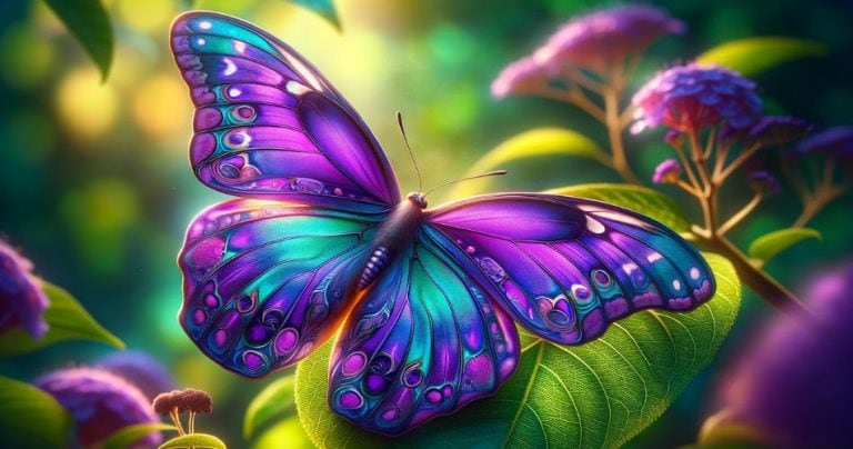 Purple Butterfly Symbolism & Meaning - Symbolopedia