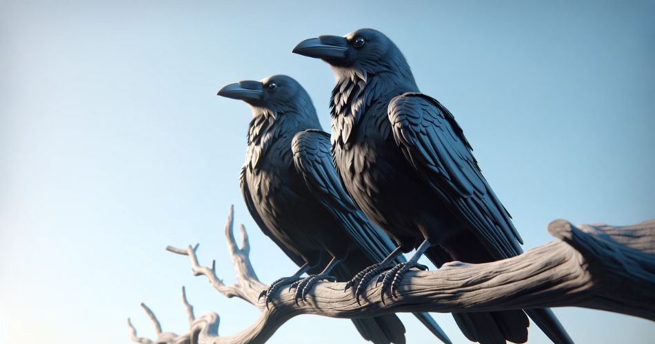 two crows Symbolism & Meaning