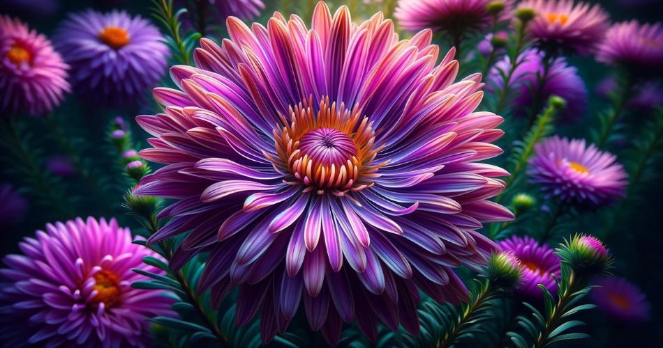 Aster Symbolism & Meaning