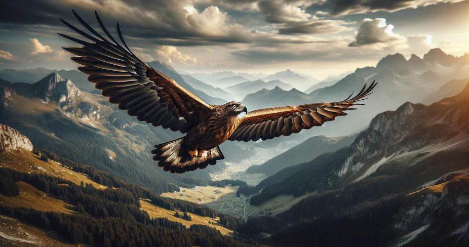 mountain eagle Symbolism & Meaning