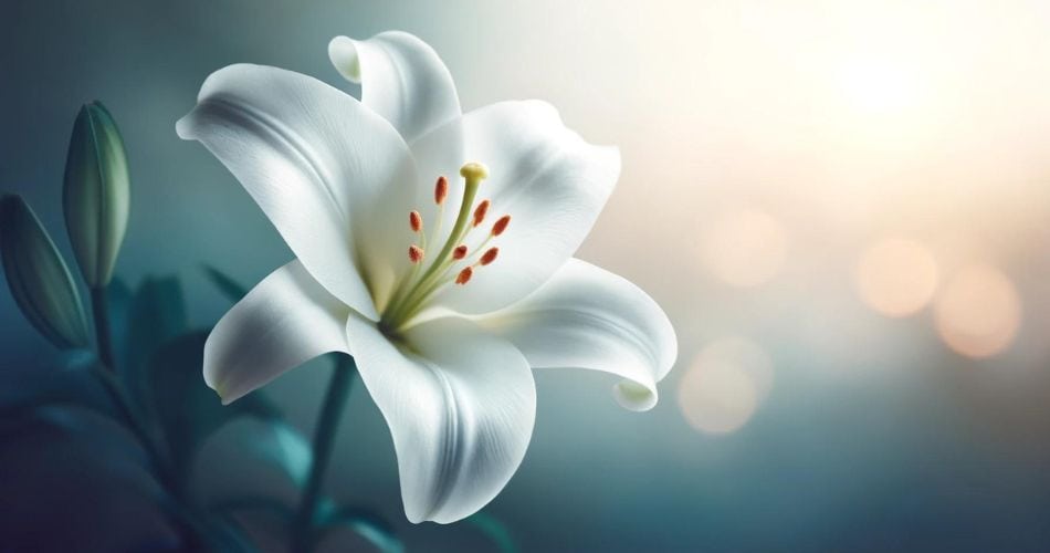 white lily Symbolism & Meaning